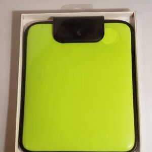 Lime Green Tablet Sleeve with Black Trim